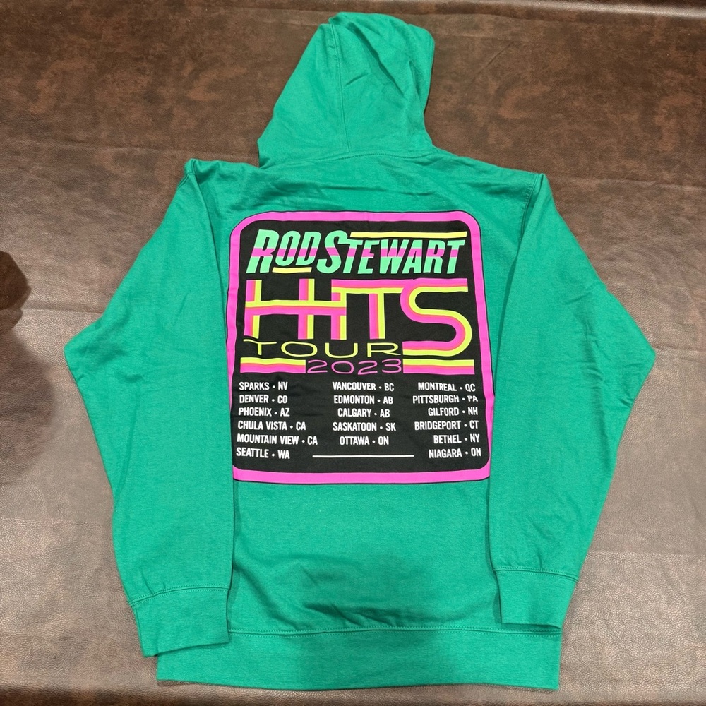Green Rod Stewart Sweater Tour 2023 Hoodie